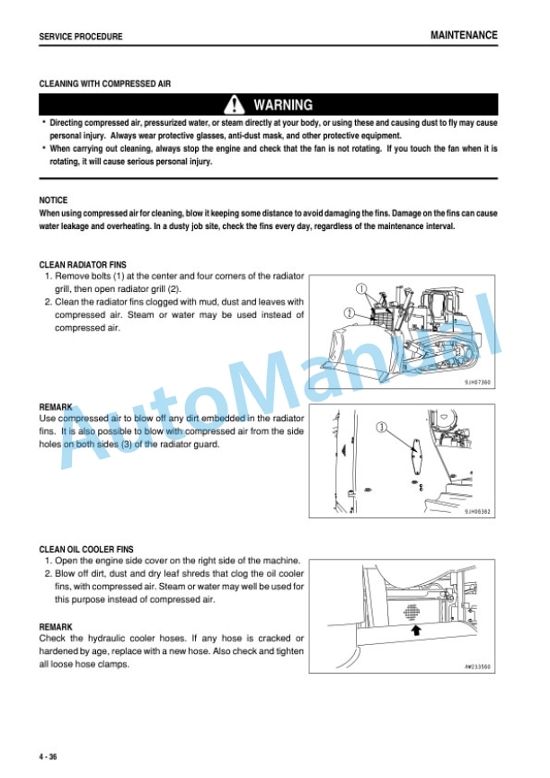 Komatsu D475ASD-5E0 Bull Dozer Operation and Maintenance Manual TEN00377-00 5 Komatsu D475ASD-5E0 Bull Dozer Operation and Maintenance Manual TEN00377-00 - Image 5