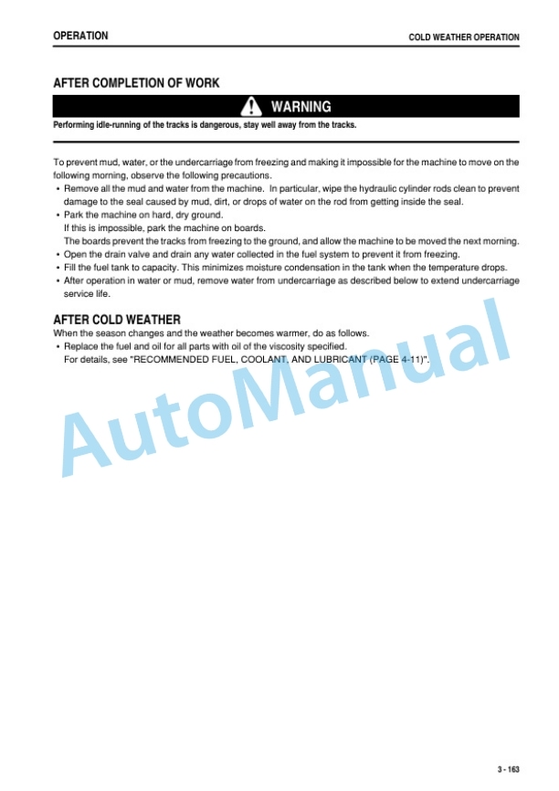Komatsu D475ASD-5E0 Bull Dozer Operation and Maintenance Manual TEN00498-03 4 Komatsu D475ASD-5E0 Bull Dozer Operation and Maintenance Manual TEN00498-03 - Image 4