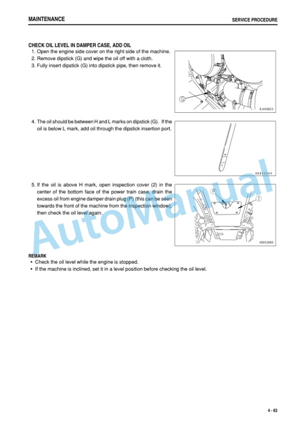 Komatsu D475ASD-5E0 Bull Dozer Operation and Maintenance Manual TEN00890-00 5 Komatsu D475ASD-5E0 Bull Dozer Operation and Maintenance Manual TEN00890-00 - Image 5