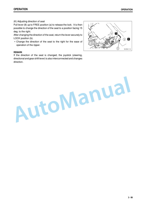 Komatsu D475ASD-5E0 Bull Dozer Operation and Maintenance Manual TEN00891-00 3 Komatsu D475ASD-5E0 Bull Dozer Operation and Maintenance Manual TEN00891-00 - Image 3