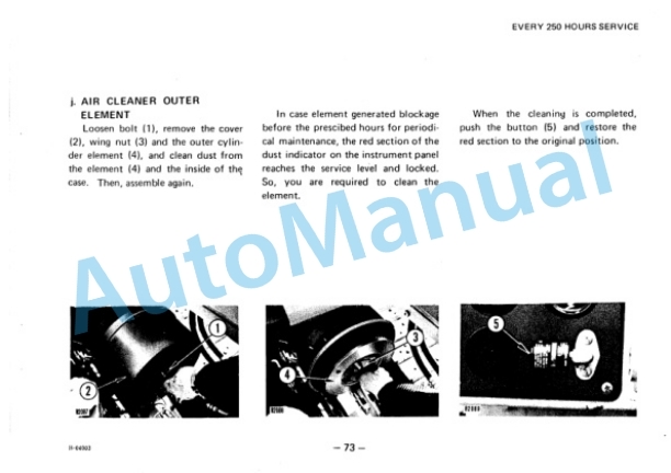 Komatsu D50A-16, D50P-16, D50PL-16 Bull Dozer Operation and Maintenance Manual D50A,P.16-AE2 4 Komatsu D50A-16, D50P-16, D50PL-16 Bull Dozer Operation and Maintenance Manual D50A,P.16-AE2 - Image 4