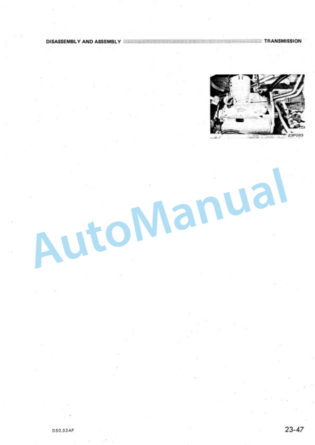 Komatsu D50A-16, D50P-16, D50PL-16, D53A-16, D53P-16 Bull Dozer Shop Manual SEBM130C002 3 Komatsu D50A-16, D50P-16, D50PL-16, D53A-16, D53P-16 Bull Dozer Shop Manual SEBM130C002 - Image 3