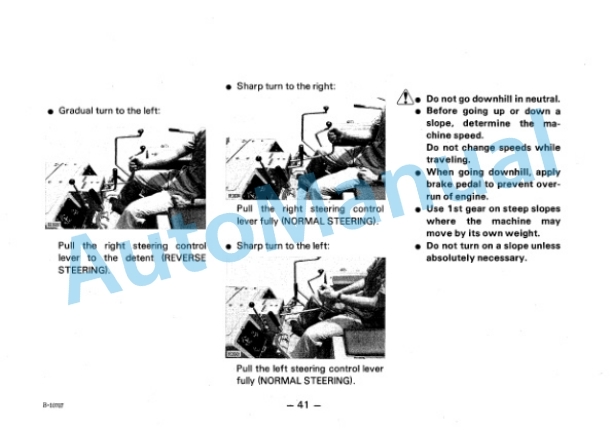 Komatsu D50F-17 Farm Tractor Operation and Maintenance Manual SEAM013Y1700 3 Komatsu D50F-17 Farm Tractor Operation and Maintenance Manual SEAM013Y1700 - Image 3