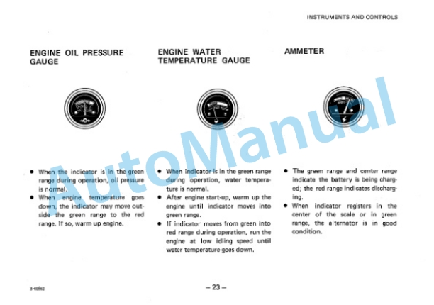 Alternative view of Komatsu D50P-16, D50PL-16 Bull Dozer Operation and Maintenance Manual SEAM13FC00