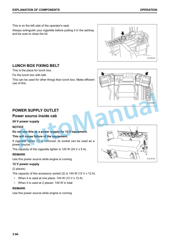 Komatsu D51EX-24, D51PX-24 Bull Dozer Operation and Maintenance Manual EENAM03562 3 Komatsu D51EX-24, D51PX-24 Bull Dozer Operation and Maintenance Manual EENAM03562 - Image 3
