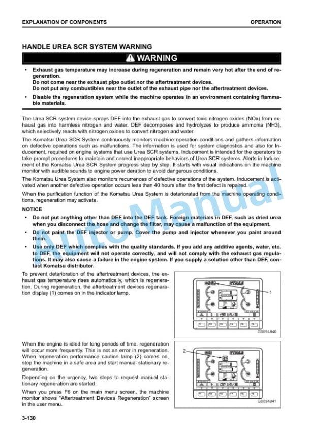 Komatsu D51EX-24, D51PX-24 Bull Dozer Operation and Maintenance Manual PEN01440-00 3 Komatsu D51EX-24, D51PX-24 Bull Dozer Operation and Maintenance Manual PEN01440-00 - Image 3