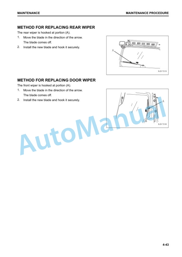 Komatsu D51EX-24, D51PX-24 Bull Dozer Operation and Maintenance Manual PEN01721-02 5 Komatsu D51EX-24, D51PX-24 Bull Dozer Operation and Maintenance Manual PEN01721-02 - Image 5