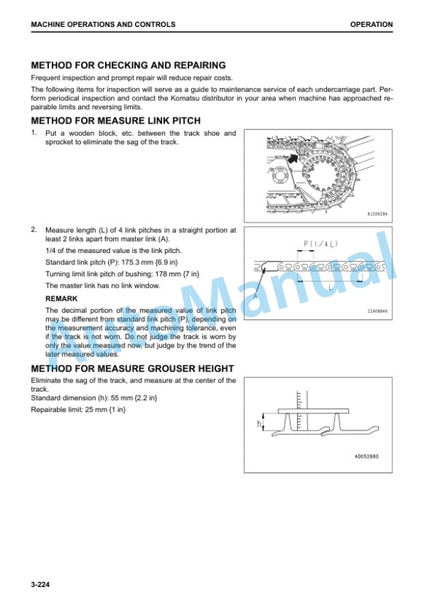 Komatsu D51EX-24, D51PX-24 Bull Dozer Operation and Maintenance Manual TEN00770-01 4 Komatsu D51EX-24, D51PX-24 Bull Dozer Operation and Maintenance Manual TEN00770-01 - Image 4