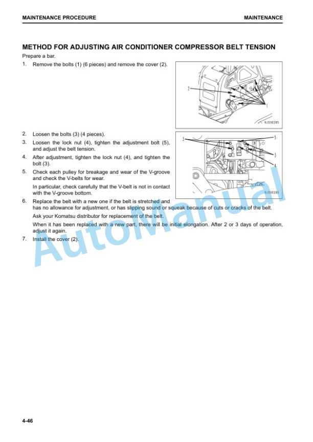 Komatsu D51EX-24, D51PX-24 Bull Dozer Operation and Maintenance Manual TEN00770-01 5 Komatsu D51EX-24, D51PX-24 Bull Dozer Operation and Maintenance Manual TEN00770-01 - Image 5