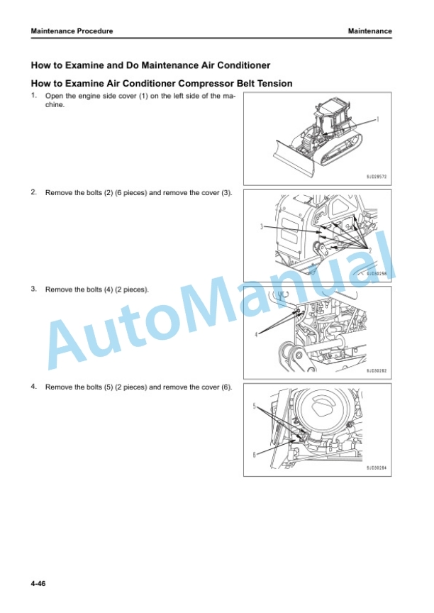Komatsu D51EX-24, D51PX-24 Bull Dozer Operation and Maintenance Manual TEN00865-02 5 Komatsu D51EX-24, D51PX-24 Bull Dozer Operation and Maintenance Manual TEN00865-02 - Image 5