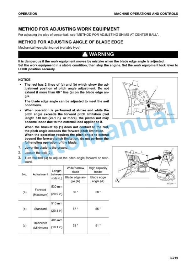 Komatsu D51EX-24, D51PX-24 Bull Dozer Operation and Maintenance Manual TEN00898-01 4 Komatsu D51EX-24, D51PX-24 Bull Dozer Operation and Maintenance Manual TEN00898-01 - Image 4
