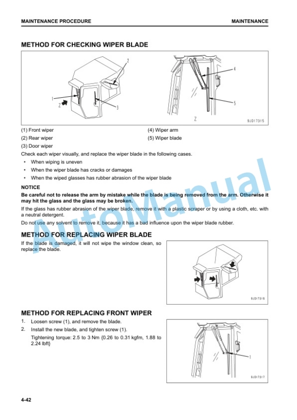 Komatsu D51EX-24, D51PX-24 Bull Dozer Operation and Maintenance Manual TEN00898-01 5 Komatsu D51EX-24, D51PX-24 Bull Dozer Operation and Maintenance Manual TEN00898-01 - Image 5