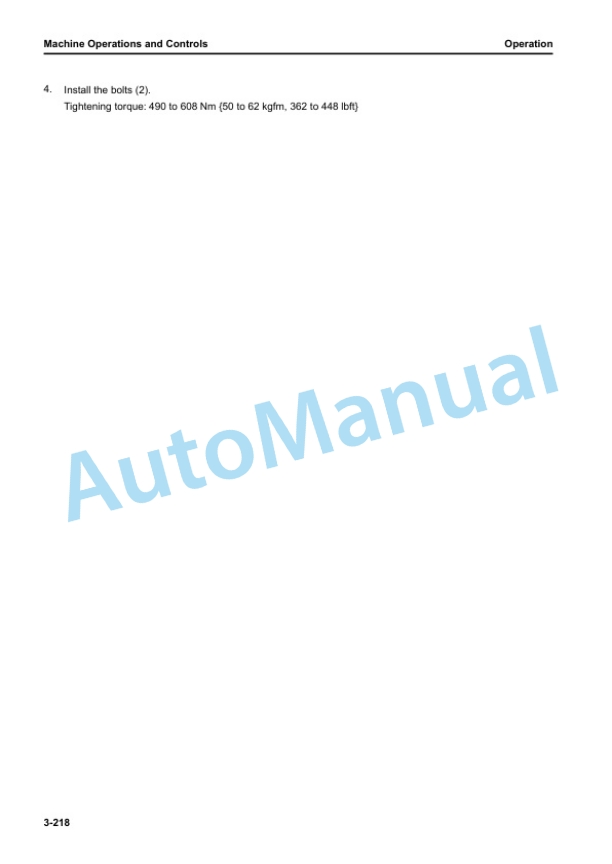 Komatsu D51EX-24, D51PX-24 Bull Dozer Operation and Maintenance Manual TEN00898-02 4 Komatsu D51EX-24, D51PX-24 Bull Dozer Operation and Maintenance Manual TEN00898-02 - Image 4