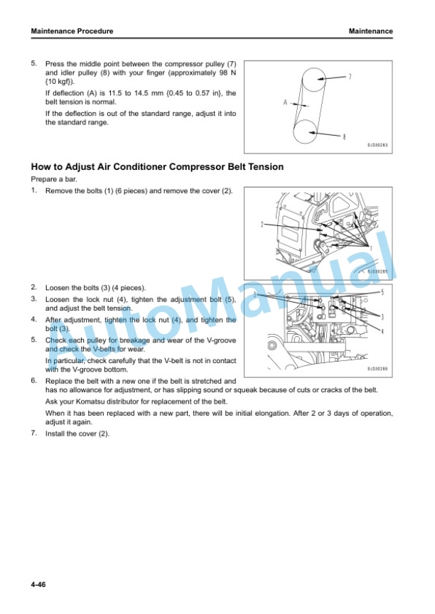 Komatsu D51EX-24, D51PX-24 Bull Dozer Operation and Maintenance Manual TEN00955-04 5 Komatsu D51EX-24, D51PX-24 Bull Dozer Operation and Maintenance Manual TEN00955-04 - Image 5