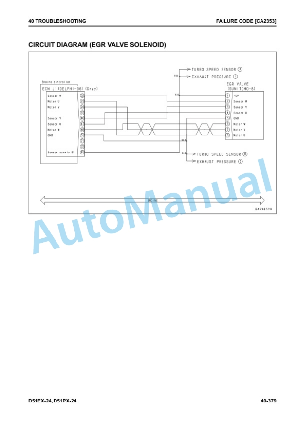 Komatsu D51EX-24, D51PX-24 Bull Dozer Shop Manual SEN06617-12 3 Komatsu D51EX-24, D51PX-24 Bull Dozer Shop Manual SEN06617-12 - Image 3