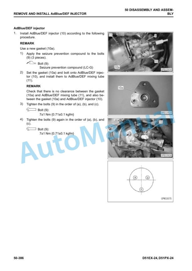 Komatsu D51EX-24, D51PX-24 Bull Dozer Shop Manual SEN06617-12 5 Komatsu D51EX-24, D51PX-24 Bull Dozer Shop Manual SEN06617-12 - Image 5