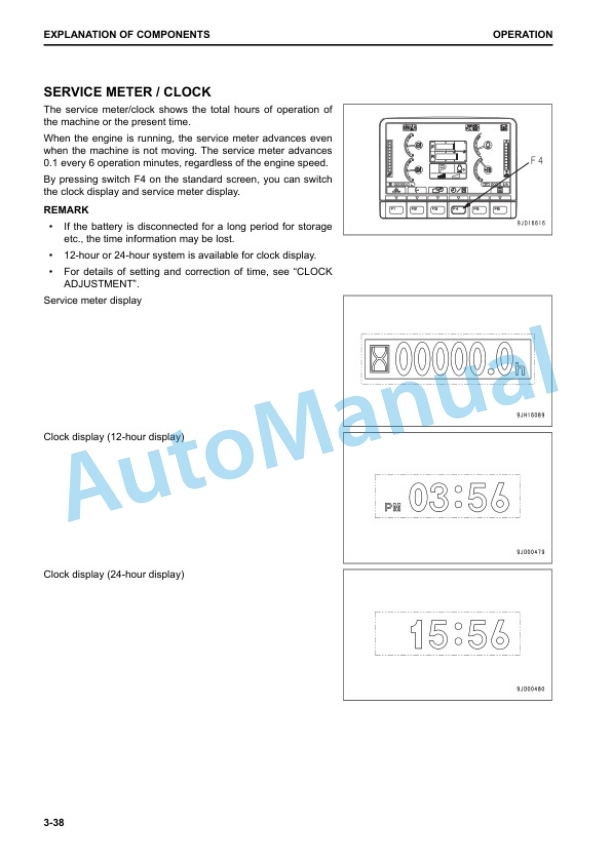 Alternative view of Komatsu D51EX-24, D51PX-24 Dozer Operation and Maintenance Manual KEAM077000