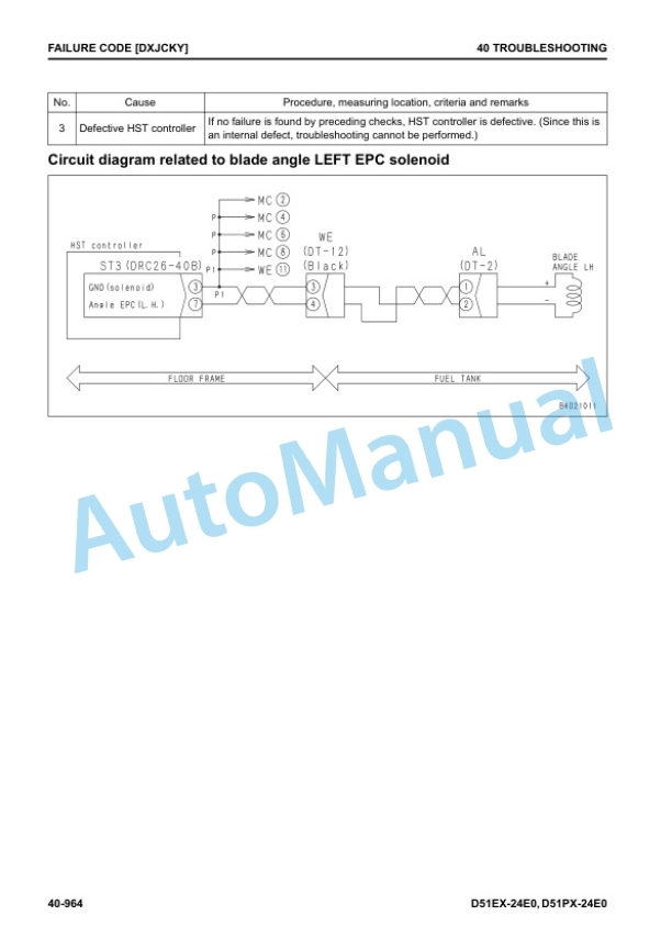 Komatsu D51EX-24E0, D51PX-24E0 Bull Dozer Shop Manual SEN06886-05 4 Komatsu D51EX-24E0, D51PX-24E0 Bull Dozer Shop Manual SEN06886-05 - Image 4