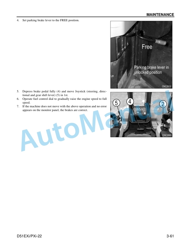 Komatsu D51EXi-22, D51PXi-22 Crawler Dozer Operation and Maintenance Manual KEAM019301 4 Komatsu D51EXi-22, D51PXi-22 Crawler Dozer Operation and Maintenance Manual KEAM019301 - Image 4