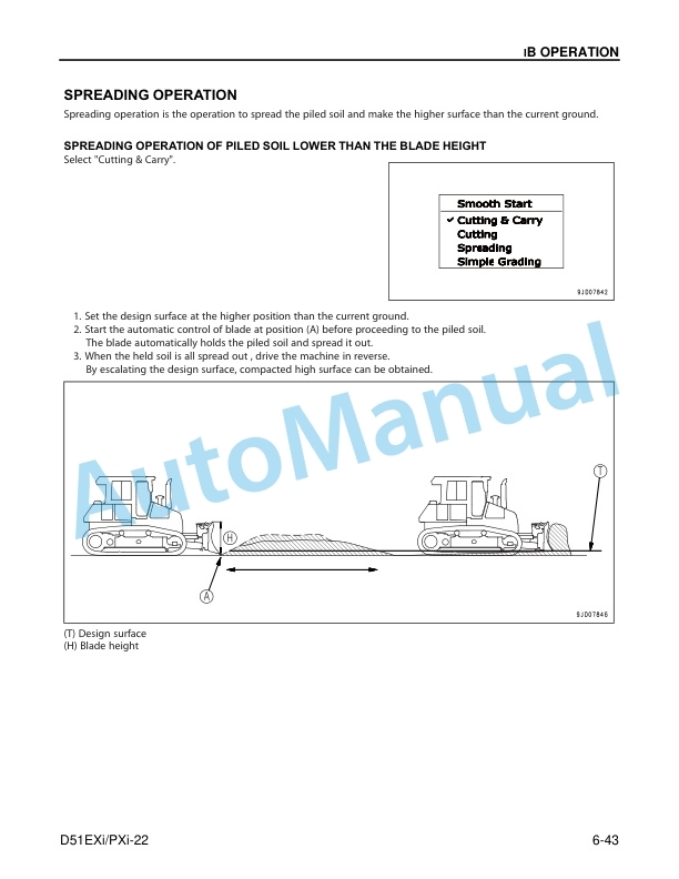 Komatsu D51EXi-22, D51PXi-22 Crawler Dozer Operation and Maintenance Manual KEAM019301 5 Komatsu D51EXi-22, D51PXi-22 Crawler Dozer Operation and Maintenance Manual KEAM019301 - Image 5