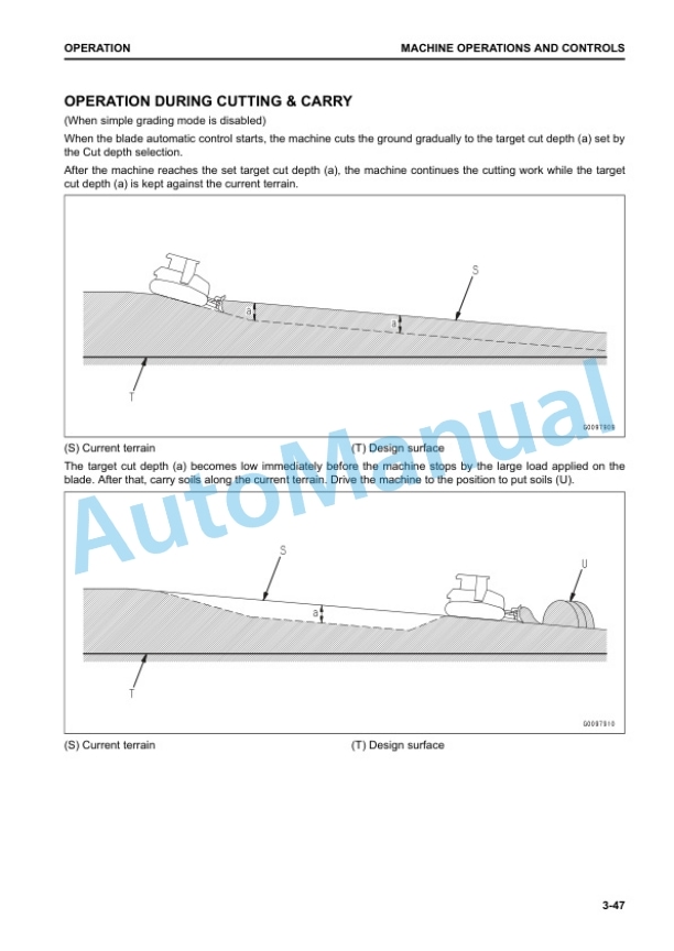 Alternative view of Komatsu D51EXi-24, D51PXi-24 Bull Dozer Operation and Maintenance Manual KEAM104503