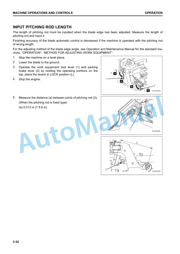 Alternative view of Komatsu D51EXi-24, D51PXi-24 Bull Dozer Operation and Maintenance Manual TEN00938-00