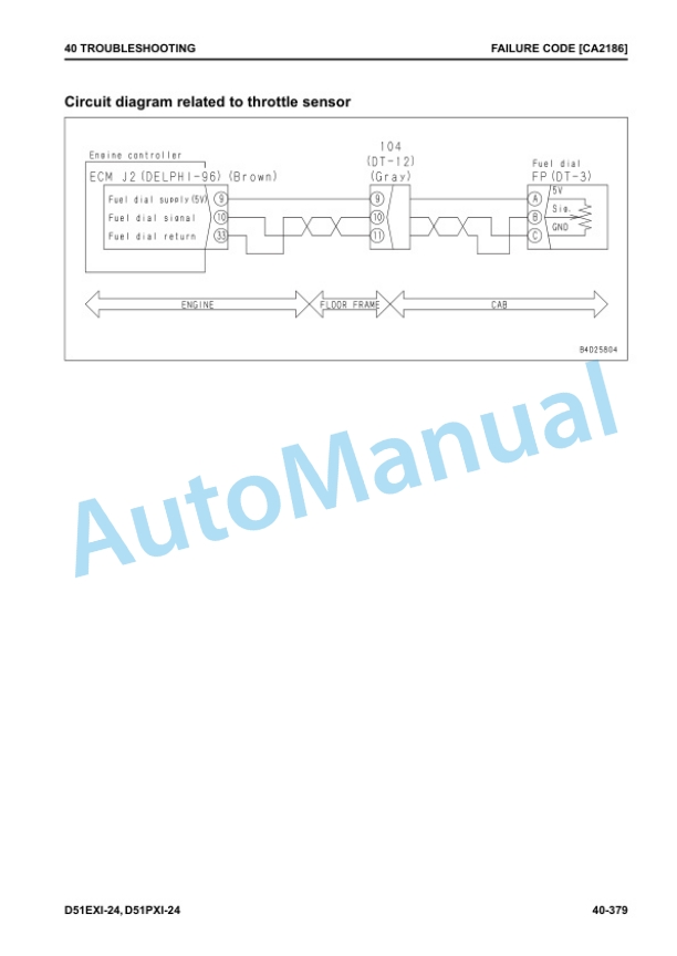 Komatsu D51EXi-24, D51PXi-24 Bull Dozer Shop Manual KEBM662110 3 Komatsu D51EXi-24, D51PXi-24 Bull Dozer Shop Manual KEBM662110 - Image 3