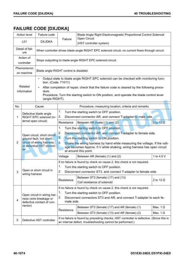 Komatsu D51EXi-24E0, D51PXi-24E0 Bull Dozer Shop Manual SEN06887-06 4 Komatsu D51EXi-24E0, D51PXi-24E0 Bull Dozer Shop Manual SEN06887-06 - Image 4