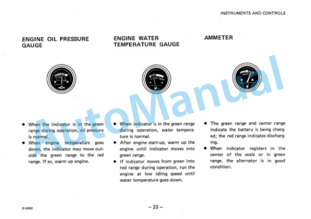 Alternative view of Komatsu D53P-16 Bull Dozer Operation and Maintenance Manual SEAM13GB00