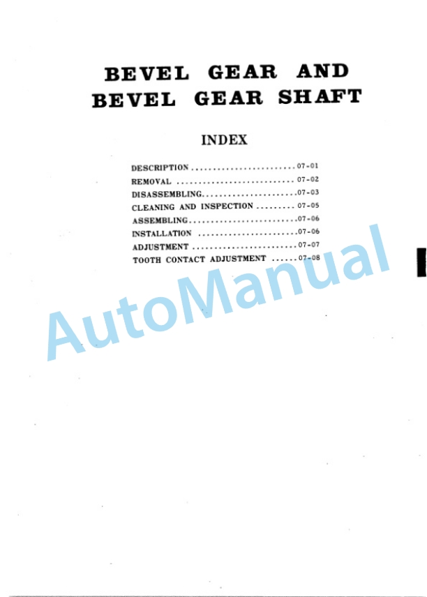 Komatsu D55S-3 Dozer Shovel Shop Manual D55S.3-BE2 3 Komatsu D55S-3 Dozer Shovel Shop Manual D55S.3-BE2 - Image 3