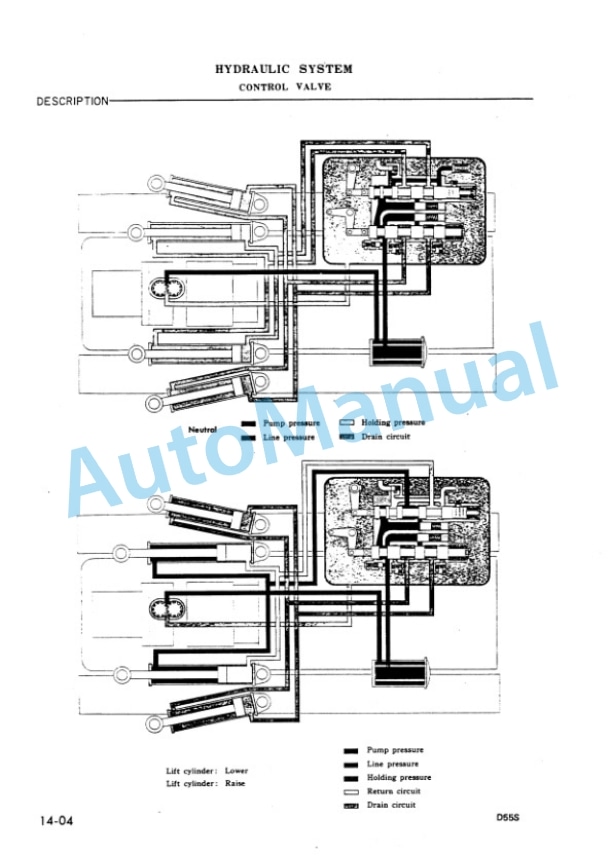 Komatsu D55S-3 Dozer Shovel Shop Manual D55S.3-BE2 5 Komatsu D55S-3 Dozer Shovel Shop Manual D55S.3-BE2 - Image 5
