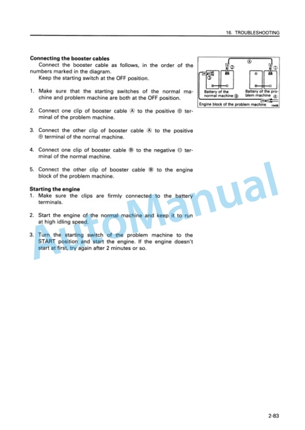 Komatsu D575A-2 Bull Dozer Operation and Maintenance Manual SEAM000205T 4 Komatsu D575A-2 Bull Dozer Operation and Maintenance Manual SEAM000205T - Image 4