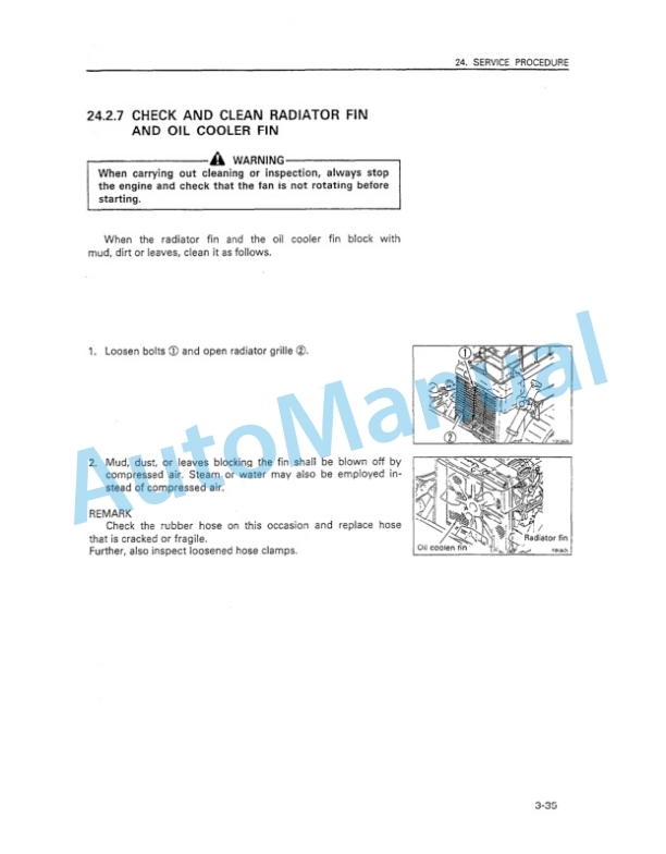 Komatsu D575A-2 Bull Dozer Operation and Maintenance Manual SEAM021800 5 Komatsu D575A-2 Bull Dozer Operation and Maintenance Manual SEAM021800 - Image 5