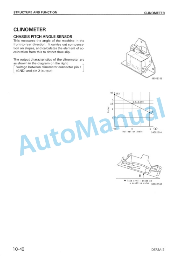 Komatsu D575A-2 Bull Dozer Shop Manual SEBM015600K 3 Komatsu D575A-2 Bull Dozer Shop Manual SEBM015600K - Image 3