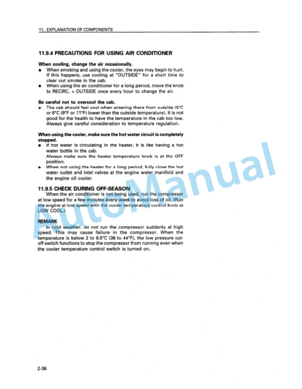 Komatsu D575A-2 Super Dozer Operation and Maintenance Manual SEAM007901 3 Komatsu D575A-2 Super Dozer Operation and Maintenance Manual SEAM007901 - Image 3