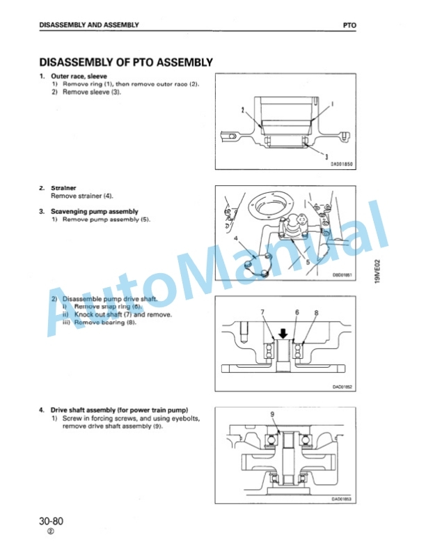 Komatsu D575A-2 Super Dozer Shop Manual SEBM006506 4 Komatsu D575A-2 Super Dozer Shop Manual SEBM006506 - Image 4