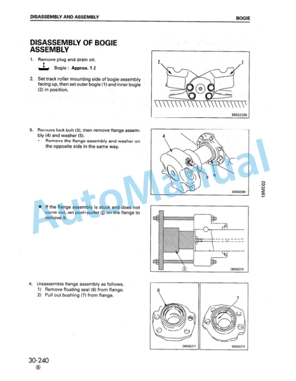 Komatsu D575A-2 Super Dozer Shop Manual SEBM006506 5 Komatsu D575A-2 Super Dozer Shop Manual SEBM006506 - Image 5