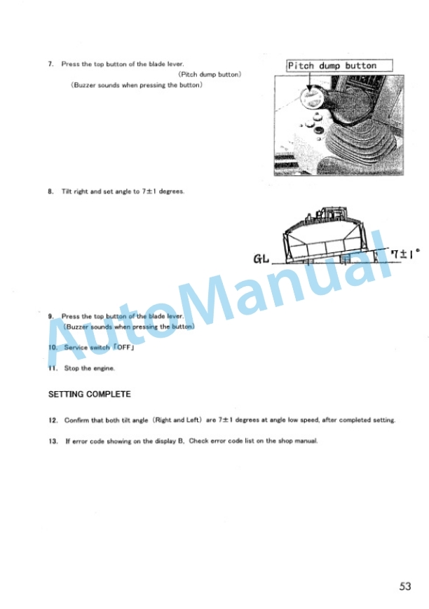 Komatsu D575A-3 Super Dozer Field Assembly Manual SEAWD02700 4 Komatsu D575A-3 Super Dozer Field Assembly Manual SEAWD02700 - Image 4