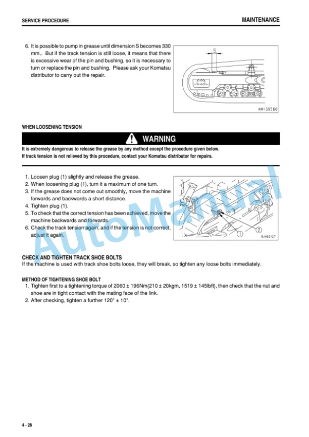 Komatsu D575A-3 Super Dozer Operation and Maintenance Manual TEN00237-01 5 Komatsu D575A-3 Super Dozer Operation and Maintenance Manual TEN00237-01 - Image 5