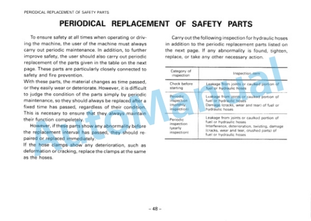 Komatsu D57S-1 Dozer Shovel Operation and Maintenance Manual SEAM0135B101 3 Komatsu D57S-1 Dozer Shovel Operation and Maintenance Manual SEAM0135B101 - Image 3