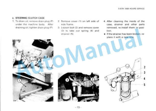 Komatsu D57S-1 Dozer Shovel Operation and Maintenance Manual SEAM0135B101 4 Komatsu D57S-1 Dozer Shovel Operation and Maintenance Manual SEAM0135B101 - Image 4