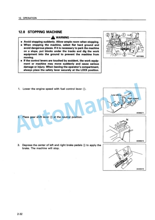 Komatsu D58E-1, D58E-1A, D58E-1B, D58P-1, D58P-1B Bull Dozer Operation and Maintenance Manual SEAM026500P 3 Komatsu D58E-1, D58E-1A, D58E-1B, D58P-1, D58P-1B Bull Dozer Operation and Maintenance Manual SEAM026500P - Image 3