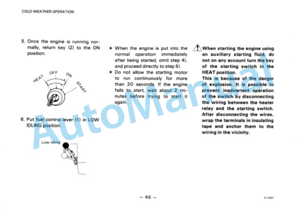 Komatsu D60A-8, D60E-8, D60P-8, D60PL-8 Bull Dozer Operation and Maintenance Manual SEAM01410804 3 Komatsu D60A-8, D60E-8, D60P-8, D60PL-8 Bull Dozer Operation and Maintenance Manual SEAM01410804 - Image 3