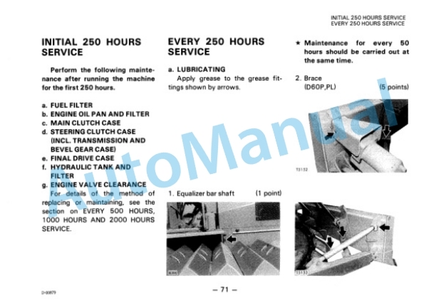 Komatsu D60A-8, D60E-8, D60P-8, D60PL-8 Bull Dozer Operation and Maintenance Manual SEAM01410804 4 Komatsu D60A-8, D60E-8, D60P-8, D60PL-8 Bull Dozer Operation and Maintenance Manual SEAM01410804 - Image 4