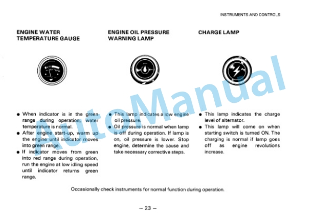 Alternative view of Komatsu D60F-8A Farm Tractor Operation and Maintenance Manual SEAM014S0801
