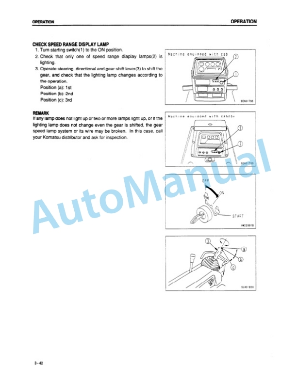 Komatsu D61EX-12, D61PX-12 Bull Dozer Operation and Maintenance Manual KEAM003300 3 Komatsu D61EX-12, D61PX-12 Bull Dozer Operation and Maintenance Manual KEAM003300 - Image 3