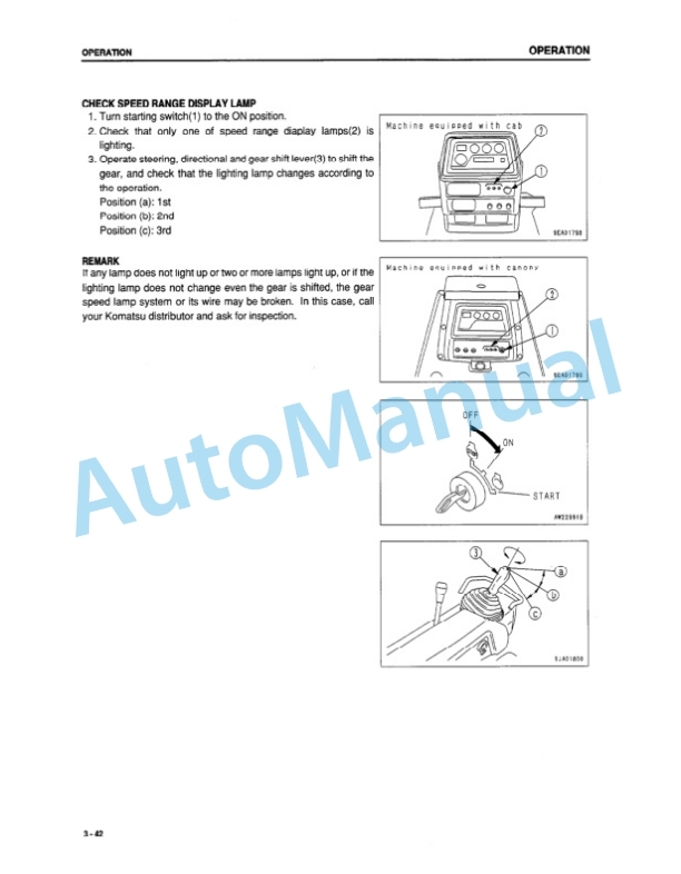Komatsu D61EX-12, D61PX-12 Bull Dozer Operation and Maintenance Manual SEAM035000 3 Komatsu D61EX-12, D61PX-12 Bull Dozer Operation and Maintenance Manual SEAM035000 - Image 3