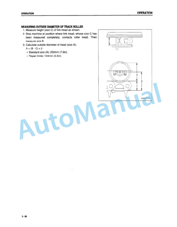 Komatsu D61EX-12, D61PX-12 Bull Dozer Operation and Maintenance Manual SEAM035000 4 Komatsu D61EX-12, D61PX-12 Bull Dozer Operation and Maintenance Manual SEAM035000 - Image 4