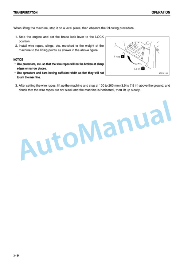 Komatsu D61EX-12, D61PX-12 Bull Dozer Operation and Maintenance Manual SEAM035006T 4 Komatsu D61EX-12, D61PX-12 Bull Dozer Operation and Maintenance Manual SEAM035006T - Image 4