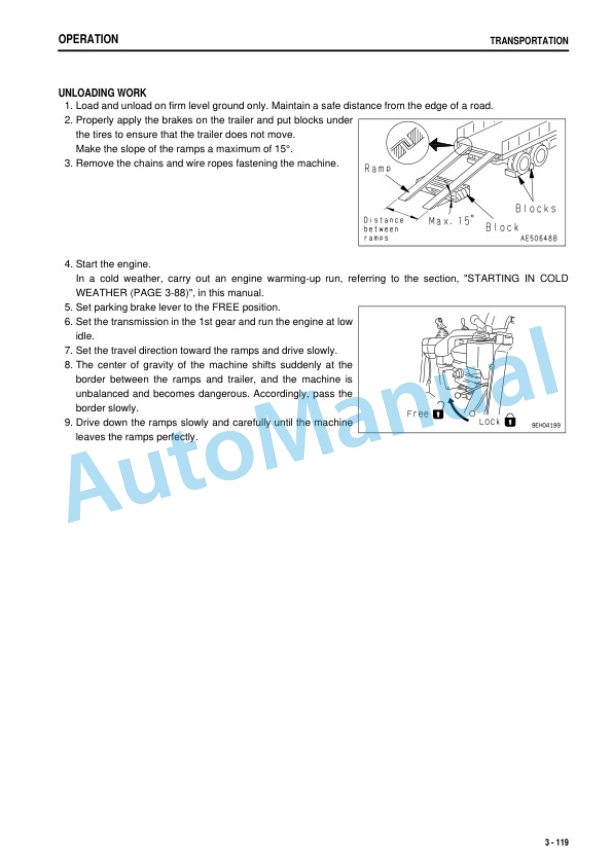 Komatsu D61EX-15, D61PX-15, D61WX-15 Galeo Bull Dozer Operation and Maintenance Manual PEN00016-00 4 Komatsu D61EX-15, D61PX-15, D61WX-15 Galeo Bull Dozer Operation and Maintenance Manual PEN00016-00 - Image 4